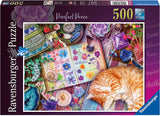 Purrfect Peace | Ravensburger | 500 Pieces | Jigsaw Puzzle