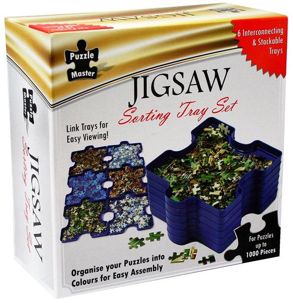 Puzzle Master | Jigsaw Sorting Tray Set | Jigsaw Puzzle Storage