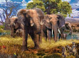 Elephant Family | Ravensburger | 500 Pieces | Jigsaw Puzzle