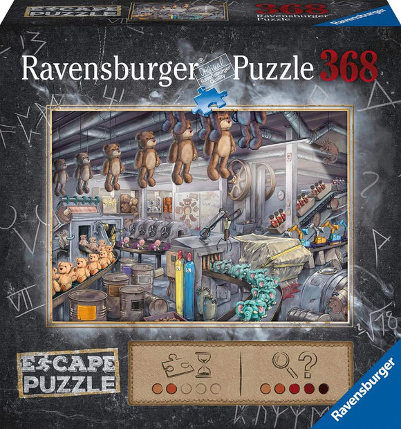 Ravensburger | Toy Factory - Escape Room | 368 Pieces | Jigsaw Puzzle