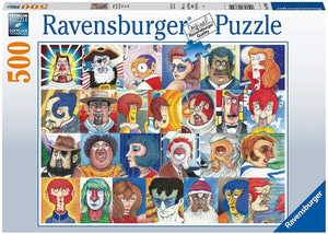 Typefaces Puzzle - Hugo Maciel | Ravensburger | 500 Pieces | Jigsaw Puzzle