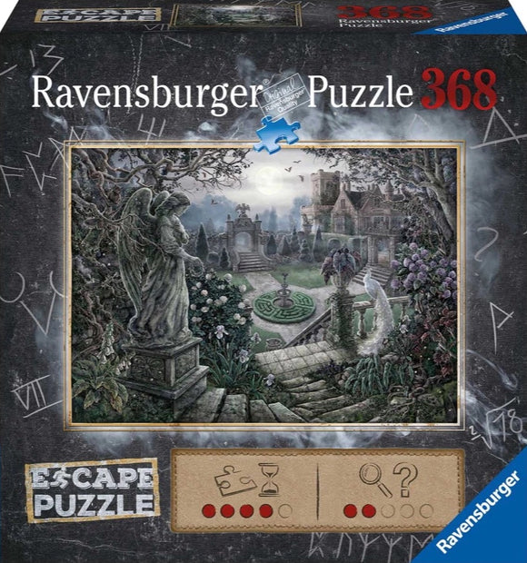 Ravensburger | Midnight in the Garden - Escape Room | 368 Pieces | Jigsaw Puzzle