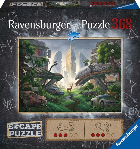 Ravensburger | Desolated City - Escape Room | 368 Pieces | Jigsaw Puzzle