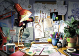 The Artist’s Desk | Disney Pixar | Ravensburger | 1000 Pieces | Jigsaw Puzzle