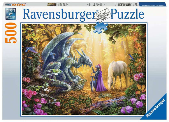 Ravensburger | Dragon Whisperer | 500 Pieces | Jigsaw Puzzle