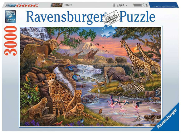 Ravensburger | Animal Kingdom - Cory Carlson | 3000 Pieces | Jigsaw Puzzle