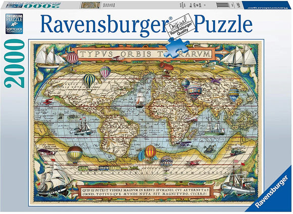 Ravensburger | Around The World - Barbara Behr | 2000 Pieces | Jigsaw Puzzle