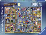 B - Awesome Alphabet | Colin Thompson | Ravensburger | 1000 Pieces | Jigsaw Puzzle