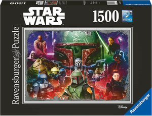 Ravensburger | Boba Fett: Bounty Hunter - Star Wars | 1500 Pieces | Jigsaw Puzzle