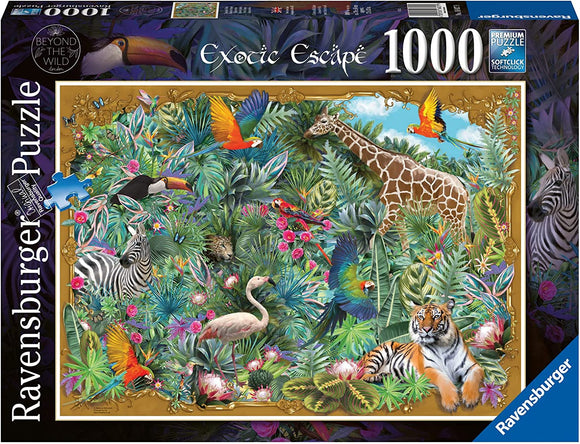 Ravensburger | Exotic Escape | 1000 Pieces | Jigsaw Puzzle