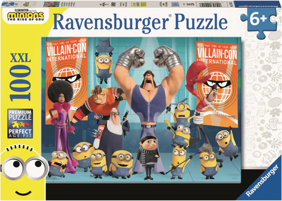 Ravensburger | Gru and the Minions | 100 XXL Pieces | Jigsaw Puzzle