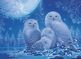 Owls in Moonlight - Star Line | Ravensburger | 500 Pieces | Jigsaw Puzzle | Glow In The Dark