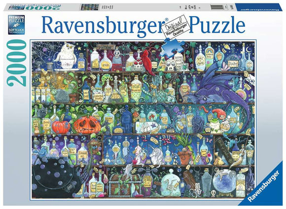 Ravensburger | Poisons & Potions - Zoe Sadler | 2000 Pieces | Jigsaw Puzzle