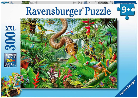 Ravensburger | Reptile Resort | 300 XXL Pieces | Jigsaw Puzzle