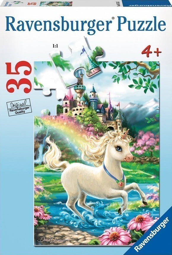 Ravensburger | Unicorn Castle | 35 Pieces | Jigsaw Puzzle