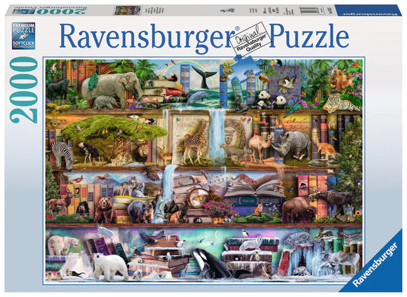 Ravensburger | Wild Kingdom - Aimee Stewart | 2000 Pieces | Jigsaw Puzzle