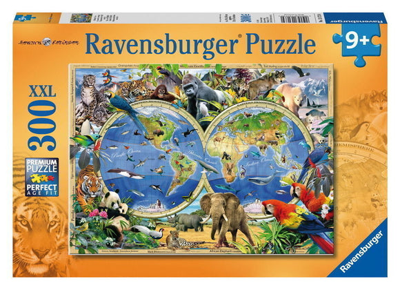 World of Wildlife | Ravensburger | 300 XXL Pieces | Jigsaw Puzzle
