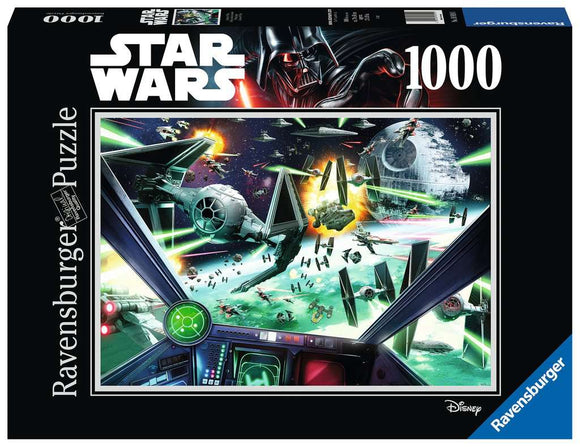 Ravensburger | X-Wing Cockpit - Star Wars | 1000 Pieces | Jigsaw Puzzle