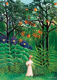 Henri Rousseau - Woman in an Exotic Forest | Fine Art Collection | Eurographics | 1000 Pieces | Jigsaw Puzzle