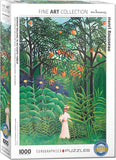 Henri Rousseau - Woman in an Exotic Forest | Fine Art Collection | Eurographics | 1000 Pieces | Jigsaw Puzzle