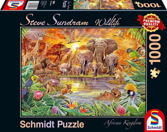 Schmidt | African Kingdom - Steve Sundram | 1000 Pieces | Jigsaw Puzzle