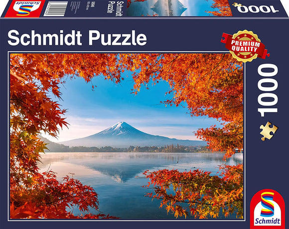 Schmidt | Autumn Splendour At Mount Fuji | 1000 Pieces | Jigsaw Puzzle