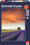 Field Of Lavender | Schmidt | 500 Pieces | Jigsaw Puzzle