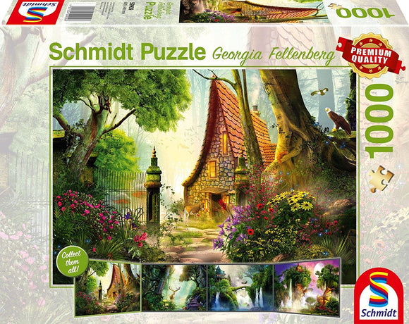 House In The Glade - Georgia Fellenberg | Schmidt | 1000 Pieces | Jigsaw Puzzle