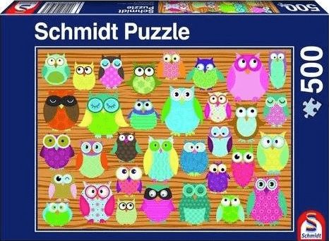 Schmidt | Owls | 500 Pieces | Jigsaw Puzzle