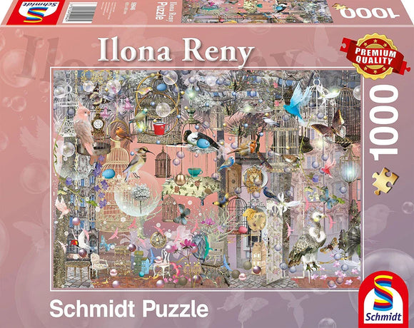 Schmidt | Pink Beauty - Ilona Reny | 1000 Pieces | Jigsaw Puzzle