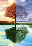 The Seasons Tree - Laura George | Schmidt | 500 Pieces | Jigsaw Puzzle
