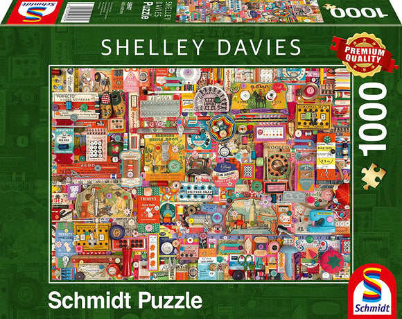 Schmidt | Vintage Haberdashery - Shelley Davies | 1000 Pieces | Jigsaw Puzzle