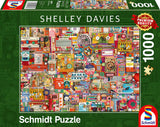 Vintage Haberdashery - Shelley Davies | Schmidt | 1000 Pieces | Jigsaw Puzzle