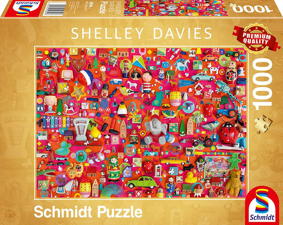 Schmidt | Vintage Toys - Shelley Davies | 1000 Pieces | Jigsaw Puzzle