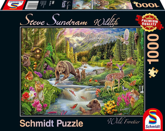 Schmidt | Wild Frontier - Steve Sundram | 1000 Pieces | Jigsaw Puzzle