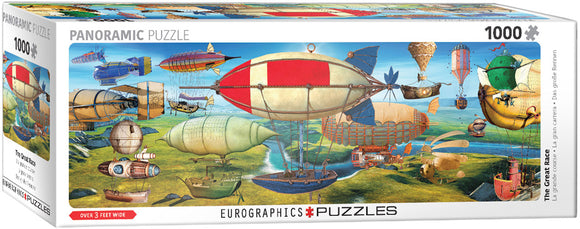 Eurographics | The Great Race | 1000 Pieces | Panorama Jigsaw Puzzle
