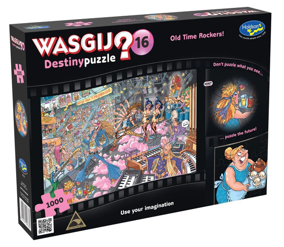 WASGIJ? | Destiny No.16 - Old Time Rockers! | Holdson | 1000 Pieces | Jigsaw Puzzle