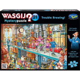 WASGIJ? | Mystery No.21 - Trouble Brewing! | Holdson | 1000 Pieces | Jigsaw Puzzle