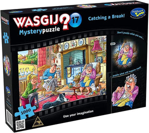 Catching A Break! - Mystery No.17 | Wasgij? | Holdson | 1000 Pieces | Jigsaw Puzzle