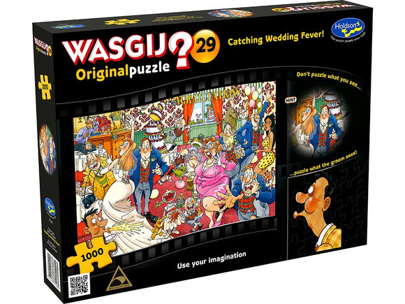 WASGIJ? | Original No.29 - Catching Wedding Fever! | Holdson | 1000 Pieces | Jigsaw Puzzle
