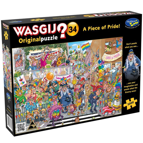 A Piece of Pride! - Original No.34 | Wasgij? | Holdson | 1000 Pieces | Jigsaw Puzzle