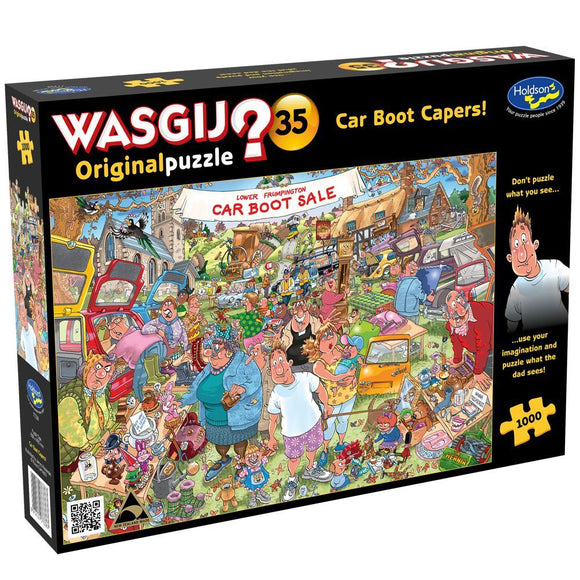WASGIJ? | Original No.35 - Car Boot Capers! | Holdson | 1000 Pieces | Jigsaw Puzzle
