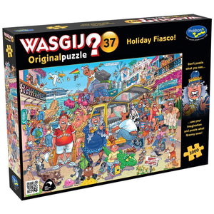 Holiday Fiasco! - Original No.37 | Wasgij? | Holdson | 1000 Pieces | Jigsaw Puzzle