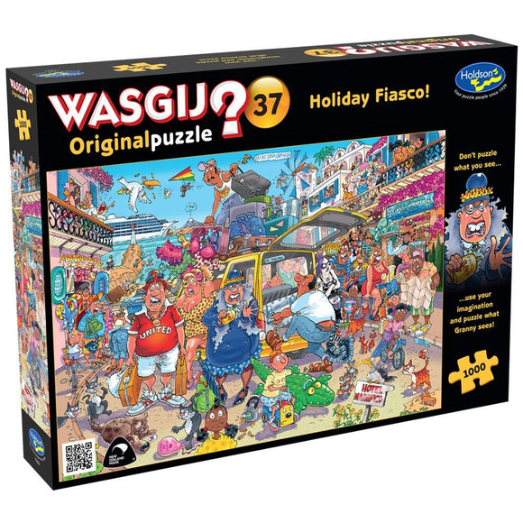 WASGIJ? | Original No.37 - Holiday Fiasco! | Holdson | 1000 Pieces | Jigsaw Puzzle