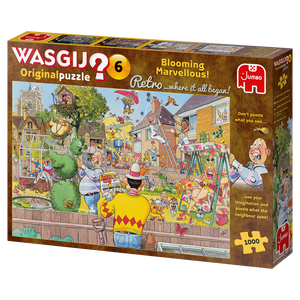 WASGIJ? Retro | Original No.6 - Blooming Marvellous! | Jumbo | 1000 Pieces | Jigsaw Puzzle