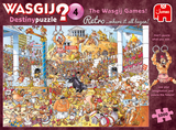 WASGIJ? Retro | Destiny No.4 - The Wasgij Games! | Jumbo | 1000 Pieces | Jigsaw Puzzle