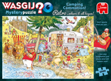 WASGIJ? Retro | Mystery No.6 - Camping Commotion! | Jumbo | 1000 Pieces | Jigsaw Puzzle