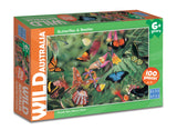 Blue Opal | Butterflies & Beetles - WILD Australia | 100 Pieces | Jigsaw Puzzle