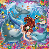 Ravensburger | Charming Mermaids | 3 X 49 Pieces | Jigsaw Puzzle