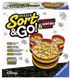 Disney Mickey's Puzzle Sort & Go! | Disney | Ravensburger | Jigsaw Puzzle Storage - Puzzles +